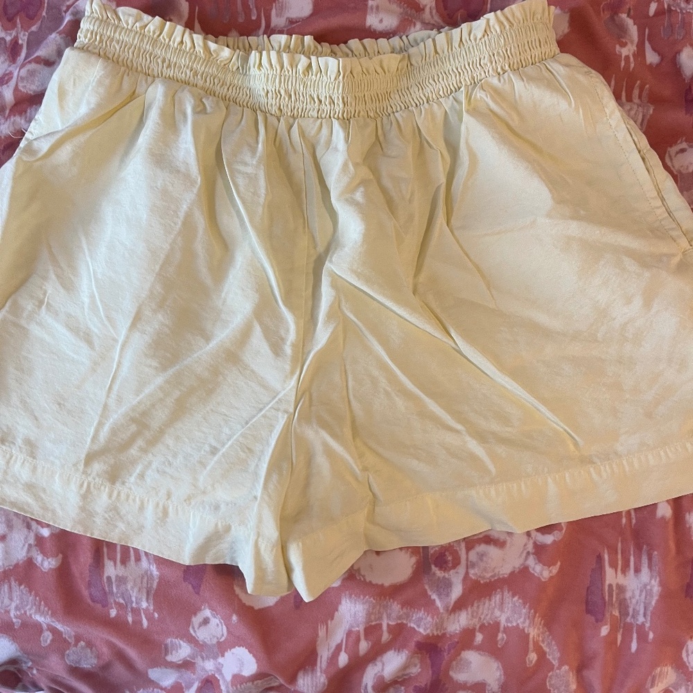 Yellow American Eagle Shorts